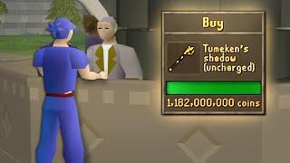 I Sold My Bank For A Tumeken's Shadow l 0gp To Max Cash #10