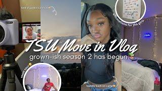 COLLEGE MOVE IN VLOG + ROOM TOUR | Tennessee State University