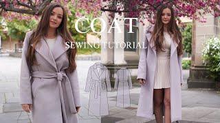 Making a coat / LUNA coat sewing tutorial + PDF sewing pattern