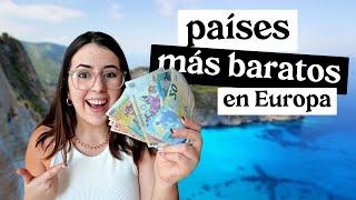 Mi top de 10 países BARATOS en Europa donde VIAJAR en 2025 ️