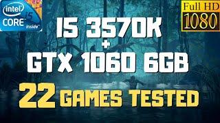 I5 3570K GTX 1060 6GB Benchmark - 22 Games Tested