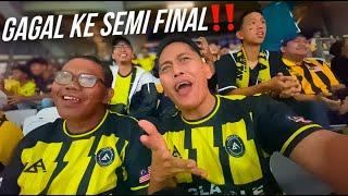 MALAYSIA 0-0 SINGAPORE !! MALAYSIA GAGAL KE SEMI FINAL AMEC !! VLOG