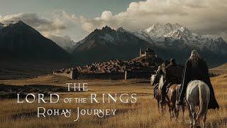 LOTR: Rohan Journey - Epic Ambient Music to Relax & Focus | Beautiful Fantasy