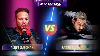 ALBIN OUSCHAN VS BADER ALAWADHI | 2022 EUROPEAN OPEN  #9ballpool #highlights #nineball