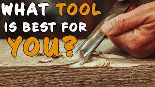 Everyday Wood Carving Tools Every Carver Should Have || What Carving Tool Is BEST For You?