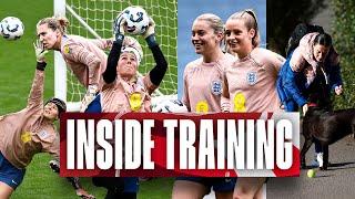 Russo v Toone!  Team Goals, Super-Saves & Bringing the Warm Up Energy | Inside Training