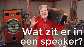 Daar zit wat in - Wat zit er in een speaker? | Het Klokhuis