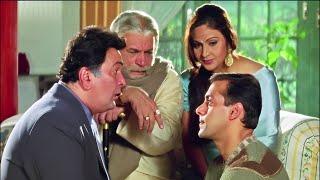 चेहरा पढ़ कर सौतेले बाप की खोली पोल - Rishi Kapoor, Salman Khan - Yeh Hai Jalwa Scene