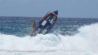 Surfboat's - including crashes & wipeouts