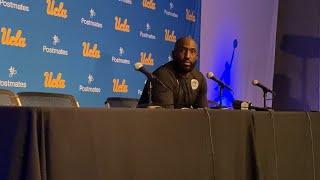 UCLA head coach DeShaun Foster after 19-13 home loss to rival USC 11/23