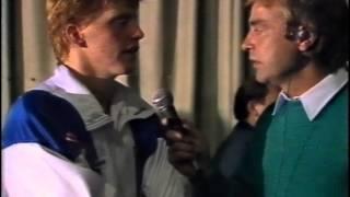 Davis Cup 1986 in Essen - Interview mit Boris Becker vom 3. Oktober 1986