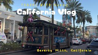 Beverly Hills Christmas Vibes: Festive Streets & Holiday Cheer! City Exploration 