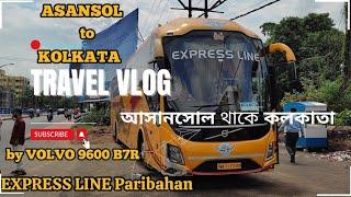 ASANSOL TO KOLKATA PREMIUM VOLVO BISSNESS CLASS BUS SERVICE || #travel #vlog #views #information