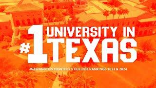 UTRGV #1 University in Texas