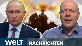 UKRAINE-KRIEG: Nach Kursk! Droht den Russen ein zweites Desaster in Saporischschja? | WELT STREAM