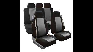 Amazon Live Built-In Seat belt Car Seat Covers Sedan Truck and SUV- FH Group (part 2)