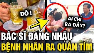 Bác sĩ ĐANG NHẬU bỗng có bệnh nhân BẾ CON RA QUÁN nhờ cứu chữa và cái kết NHANH GỌN | Tin 3 Phút