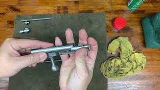 五三式步枪击针分解Chinese Type 53 Carbine  cleaning