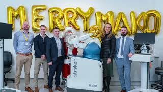 Santa delivers our new Mako Orthopaedic Robot to Kingsbridge North West