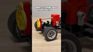 Worst Steering Ideas Ever Created #lego #legotechnic #useless #steering