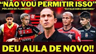 CHORAR RIVAIS! FILIPE LUÍS DEU AULA NA ENTREVISTA!"NÃO VOU PERMITIR ISSO"! NOTÍCIAS DO FLAMENGO HOJE