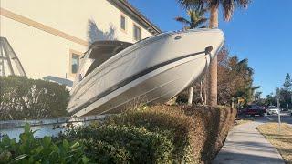 Hurricane Ian Storm Surge Damage in North Naples, FL