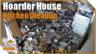 HOARDER Kitchen Extreme Speed Clean!  - Time-Lapse DIY