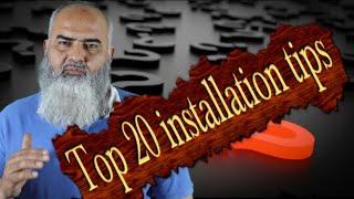 TOP 20 DUCTLESS SPLIT AC INSTALLATION TIPS. URDU/HINDI. || Jabirwaqas.com