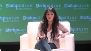 Anjula Acharia-Bath (Trinity Ventures) and  Payal Kadakia (Classpass) at Startup Grind Global 2016