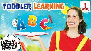 Learn ABCs, Shapes, and Colors Toddler Learning Videos | Preschool,Nursery Rhymes,Phonics