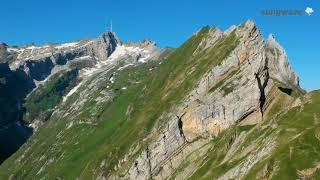 The Swiss Alps ️  •  Natural scenery  • Drone view •  Ultra HD • #Songwave ️