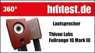 Thivan Labs Fullrange 10 Mark III Schallwandler in seiner ursprünglichsten Form