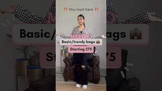 Meesho Trendy Bags Haul Under 300 #shorts #meeshohaul #meeshobags #baghaul #trendybags #viral #fyp