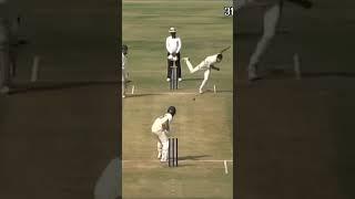 Waseem Bashir bowling 150 kmph pahalgam express #trending #bowling #cricket