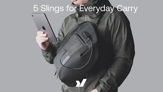 5 Top Slings of 2022  Alpaka, YNOT, Tom Bihn, Aer, Bellroy , Black Ember