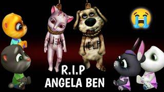 R.I.P ANGELA and BEN  - My Talking Tom Friends - AMONG US / GoodBuy ANGELA and BEN