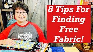 No-Budget Quilting:  8 Tips For Finding Free Fabric