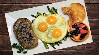 Steak and Eggs Cast Iron Griddle recipe