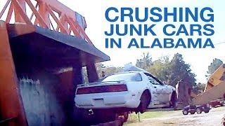 Crushing Junk Cars in Alabama