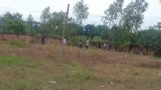 Bhagvati prashad memorial inter college me 100m.runing aaj fast plec