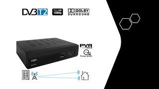 Sintonizador Receptor y Grabador TDT, Crypto Redi 260 DVB-T2