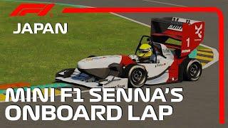 F1 Mini Onboard Lap Ayrton Senna Suzuka l Formula student l Mini Suzuka l Assetto Corsa