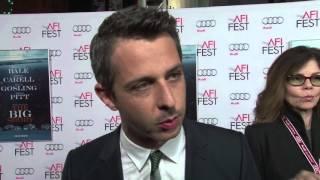 The Big Short: Jeremy Strong "Vinny Daniel" AFI Red Carpet Premiere Interview | ScreenSlam