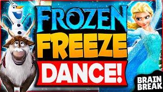 Frozen Freeze Dance ️ Winter Brain Break For Kids ️ Winter Freeze Dance ️ Just Dance ️ GoNoodle