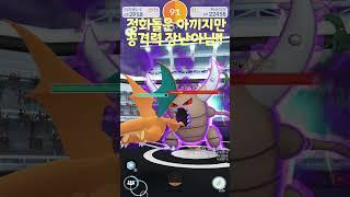 [포켓몬고] 이빨이 너무 이상하게 생긴 그림자 쁘사이져 제가 해치우겠습니다