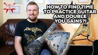 How to find TIME to play the guitar?! - e-gitarzystaTV