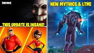 *NEW* Fortnite Update! | Marvel LTM & Iron Man Mythics!