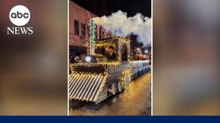 Dad describes making epic ‘Polar Express’ train for daughter