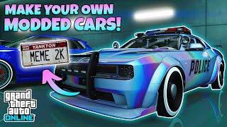 How To Make Your Own Modded Car F1/Benny In GTA 5 Online