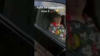 Fahrt im Lamborghini Urus #apache #wheelchairlife #automobile #lamborghini #lamborghiniurus #shorts